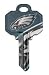 Philadelphia Eagles Schlage SC1 House Key