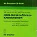 Hals- Nasen- Ohren- Krankheiten. CD- ROM f�r Windows 3.1/95