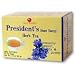 President's Super Energy Herb Tea is a premium grade herb tea made of panax ginseng, astragalus and Siberian ginseng grown naturally in the pollution-free primitive forest of northeast China. It is designed as a food supplement for heads of state, high officials, company CEOs and those who are always in the fast lane. They contain various vitamins including B1, B2, etc., cardiac glycoside, RH2, panaxosides, saponins, sitosterol, etc. They are used in Chinese medicine for normal cardiovascular, urological, neurological and sexual functions and for general immunity, longevity and sharp brain power, etc. With a great taste it is designed for those who always move in the fast lane and work in physically and mentally demanding situations, the perfect beverage in today's world.