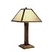 Yellowstone Geyser Table Lamp in Homestead Alder Bulb Type: Incandescent