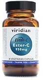 Viridian Ester C 950mg - Vitamin C - 30 Vegicaps