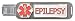   - Clearly Charming Epilepsy Large Life Links Medical Alert Attachment Italian Charm Bracelet Link
