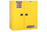 Flammable Cabinet And Drum Storage With Manual Doors