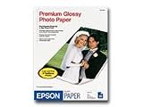 New Epson Premium Glossy Photo Paper Letter A Size 8.5 In x11 In Brilliant Color Reproduction 212W2XR1WFL. SL160 New Epson Premium Glossy Photo Paper Letter A Size 8.5 In x11 In Brilliant Color Reproduction