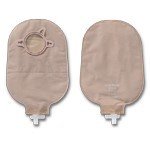 New Image Urostomy 9" Pouch - Color Match: Blue - Beige - Box