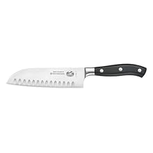 Victorinox Forged 7-Inch Granton Edge Santoku Knife
