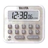 TANITA 時計付長時間タイマー ホワイト TD-375-WH