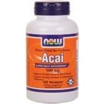 Acai by Now Foods (500 mg, 100 Vcaps) Acai by Now Foods (500 mg, 100 Vcaps)