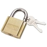Brand New. Draper Brass Cylinder Padlock Brass Body and Cylinder Plated Steel Shackle 2 Keys 20mm Ref 60143