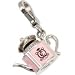 Juicy Couture Tea Pot Silver Charm for Bracelet