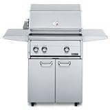Lynx Gas Grills 27 Inch Propane Gas Grill On Cart With Rotisserie L27FR-2-LP