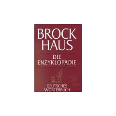 Brockhaus Enzyklop�die, 20., neubearb. Aufl., 24 Bde. m. Erg.-Bdn., Bd.30, Deutsches W�rterbuch