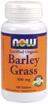 Barley Grass by NOW Foods - Natural Foods (500 mg - 100 Tablets)