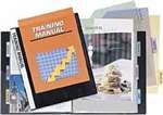 Itoya Clear Cover 8.5 x 11 Profolio Index Presentation / Display Book, 12 Sleeves for 24 Views.