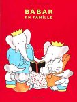 Babar and Family art print by Brunhof, 80cm x 60cm