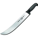 Forschner / Victorinox Cimeter Knife, 14 Black Fibrox Handle Model 41534