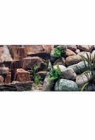 (A1711) Marina Freshwater, 12 inch Aquarium Background, Rocky Canyon/Riverbed 50′