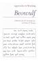 Beowulf (Approaches to Teaching World Literature)