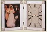 Bulova Ceremonial Picture Frame Clock - Bulova B1254