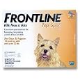Merial Frontline Top Spot Flea and Tick Control for 0-to-22-Pound Dogs and Puppies, 3 Doses