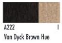 Grumbacher Academy Grumbacher Van Dyck Brown 7.5 ml tube