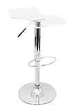 Claris Contemporary Adjustable Bar Stool