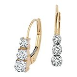 4.00 Ct. T.W. Cz Stud Earrings In 14kt White Gold. Stud Earrings