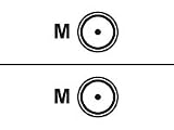 Monster Cable SV100 F-25 WHT Monster Standard F-Pin/Coax Cable in Navajo White 25 ft.