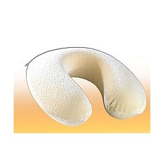 Thermoaktives und viskoelastisches Nackenh�rnchen aus Memory Foam Nackenst�tze Nackenrolle - herrlich entspannend!
