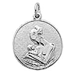 Mother with Child Charm