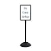 Safco® WriteWay&trade; Double-Sided Standing Arrow Dry-Erase Message Sign