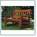 All Things Cedar CG45 Cedar Glider (Partially Assembled)