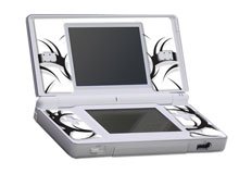 Nintendo DS Lite White Tribal Skin