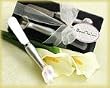 Wedding Pearl Callalily Spreader Set in Gift Box: Wedding Favors