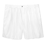 Creekwood Elastic-waist Twill Shorts Extended Sizes