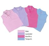 US Kids Golf Girls Solid Sleeveless Shirt