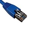 Teleg�rtner Patch-Kabel (Cat. 6A, F-STP LSZH 1 m) blau
