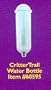 CritterTrail - Water Bottle