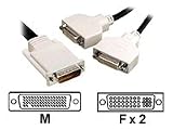 Molex - DVI cable - DMS-59 (M) - DVI-I (F) - 8 in