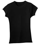 District Threads - Ladies Crewneck Tee Black-S