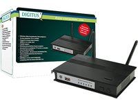 DIGITUS Wireless Presentation Server IEEE 802.11n, Ralink 2T/2R HDMI, VGA, Full HD Streaming
