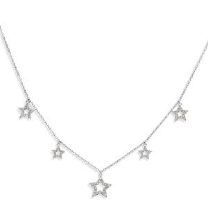 Diamond Star Necklace