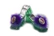 Disneys Licensed Ariel Deluxe Jelly Shoes (approx. 7" long)