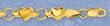 14k Yellow Rolo and Heart Shaped Childrens Bracelet - 6 Inch - JewelryWeb