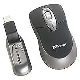 Review Targus AMW15EU / Targus Notebook Wireless Rechargeable Laser Mouse - Mouse - laser - wireless - RF - USB wireless receiver - black, silver