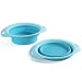 Portable/Collapsible Food or Water Travel Dish for Pets - Medium, Blue
