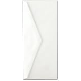 Pearl White 24lb. Laid #10 Pointed Flap Envelopes
