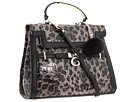 GUESS Covent Garden Half-Flap Handbag, BLACK