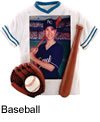 3510S Baseball Jersey Frame Resin 3x5