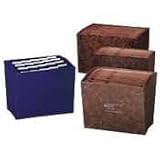 Wilson Jones(R) Colorlife(R) Insertable Tab Expanding File, Without Flap, Letter Size, Dark Blue
